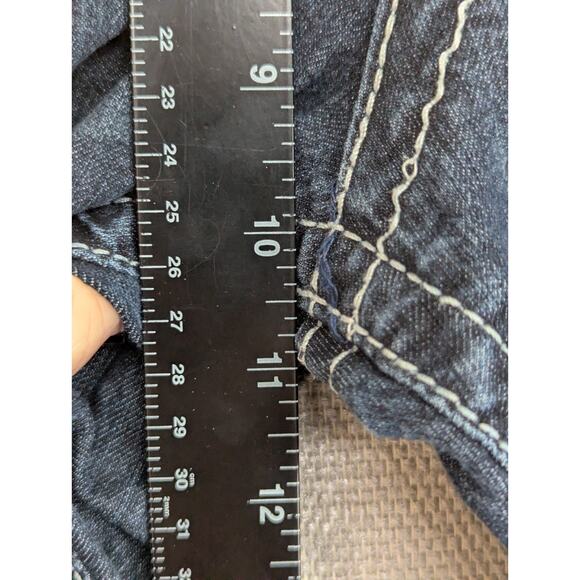 Lee Slender Secret Blue Jean Capri 16 Petite Lower On The Waist -0625D154 - Picture 5 of 8